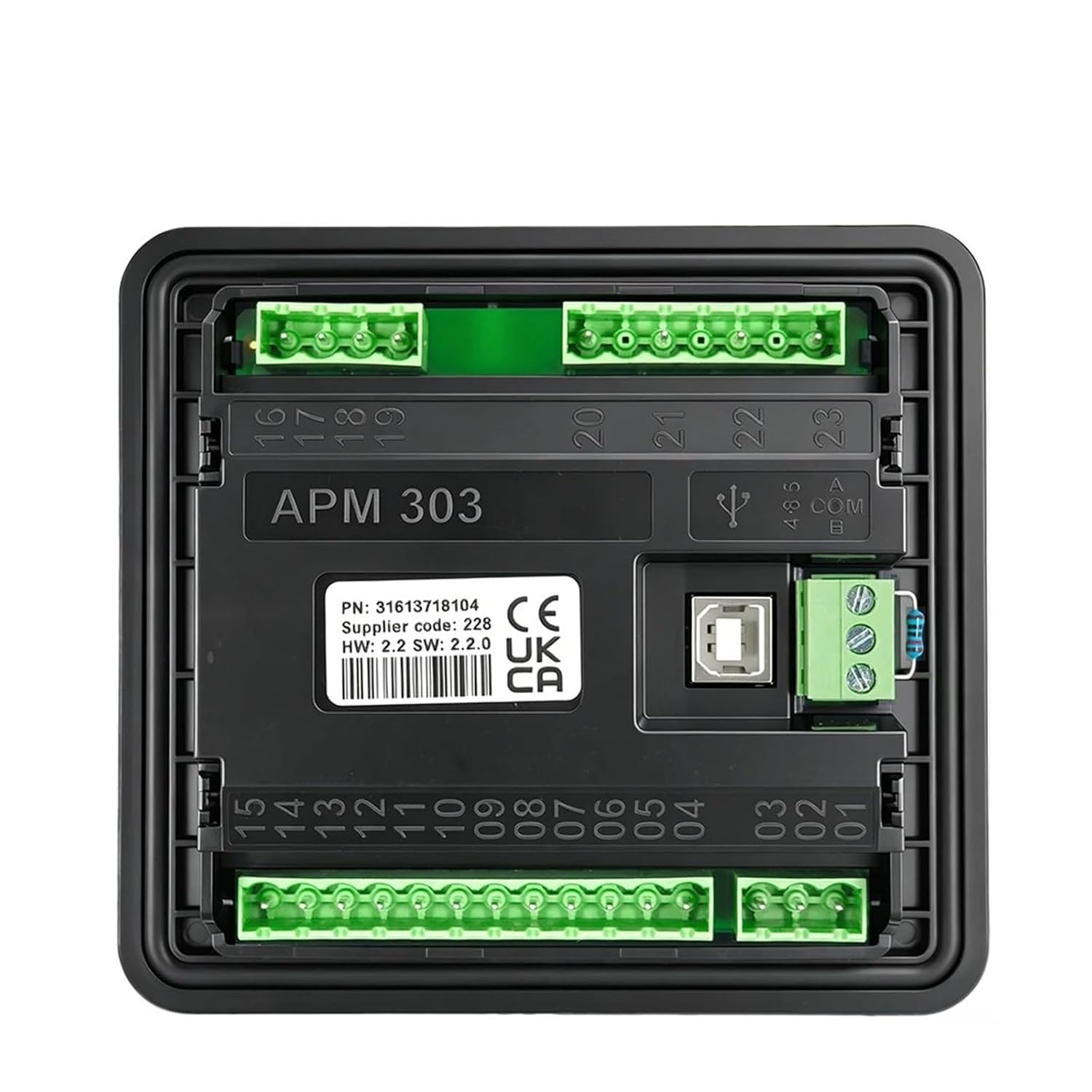 APM303 Control Panel Controller Generator Set Display 1Pcs