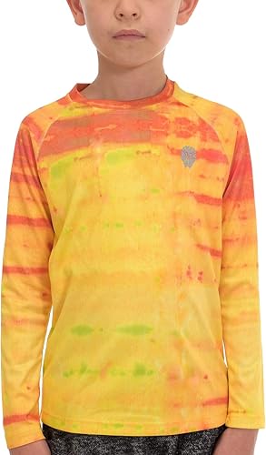 Miniatura 4 de Camisetas de protección solar para niños jóvenes, camiseta ligera de manga largacorta, SPF 50+