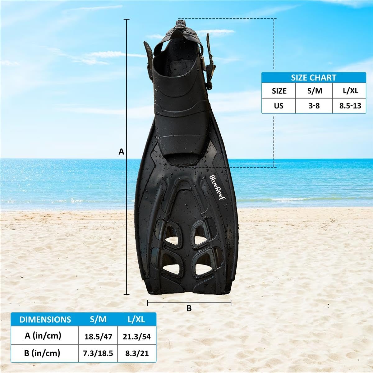 Blue Reef Bay Fins