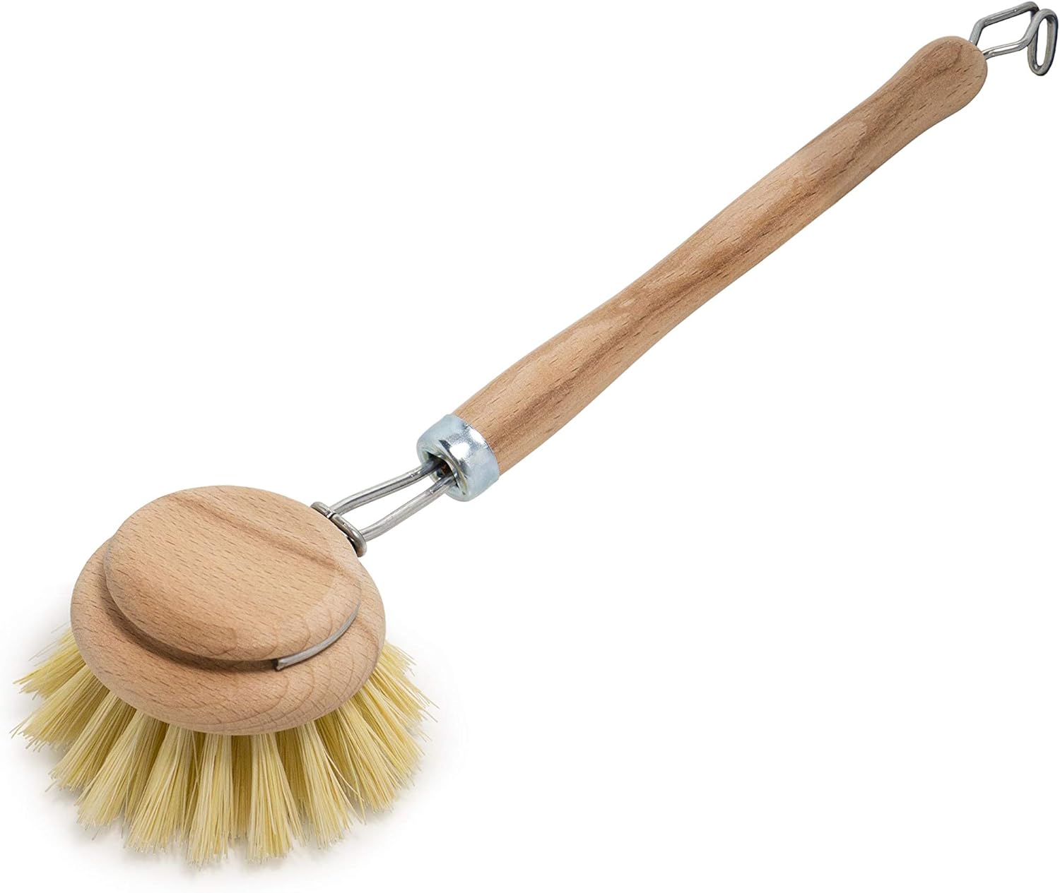 BÜMAG Washing Up Brush with Fibre Natural Bristles (Large) Plastic