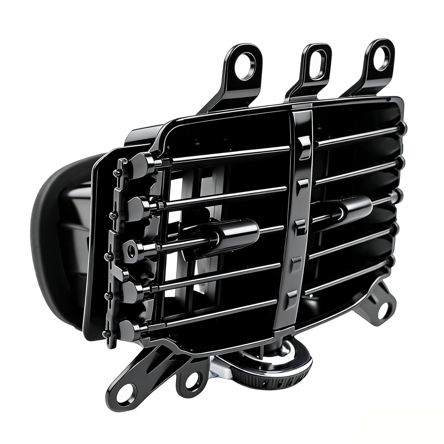 Air Conditioning and Heating Outlet Floor Console for 2021 2022 2023 Jeep Cherokee, HVAC Vent Louvers, Replaces 1UJ57DX9AE