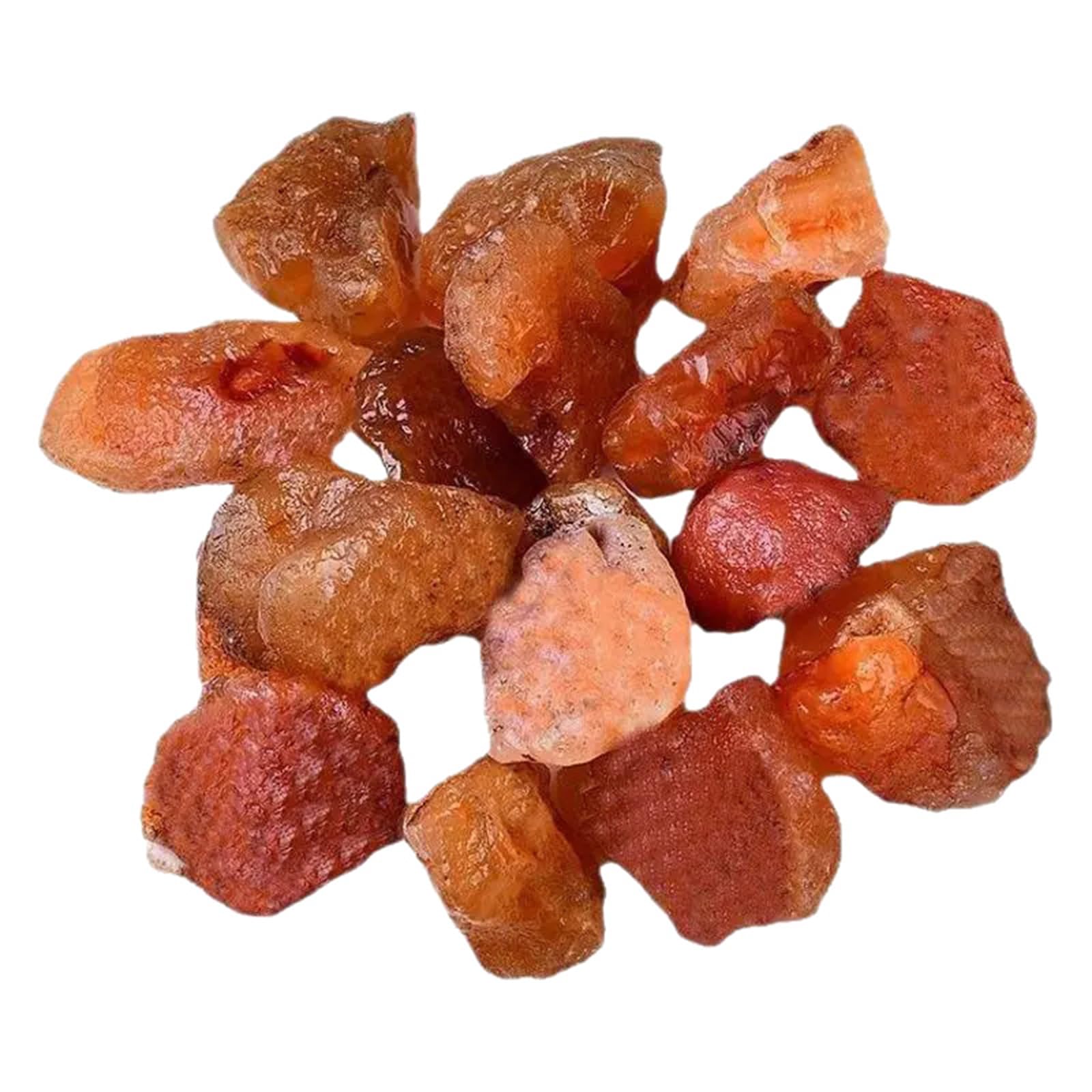 Hhhxkkuo 1000G Natural Raw Red Agate Rough Stones Crystal Specimens