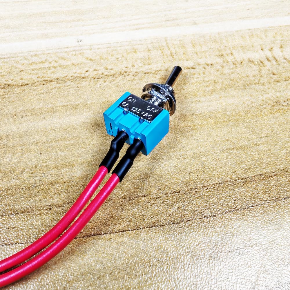 専用6BOX Amazon.co.jp: Kiligen 8個 SPST配線済みミニトグルスイッチ