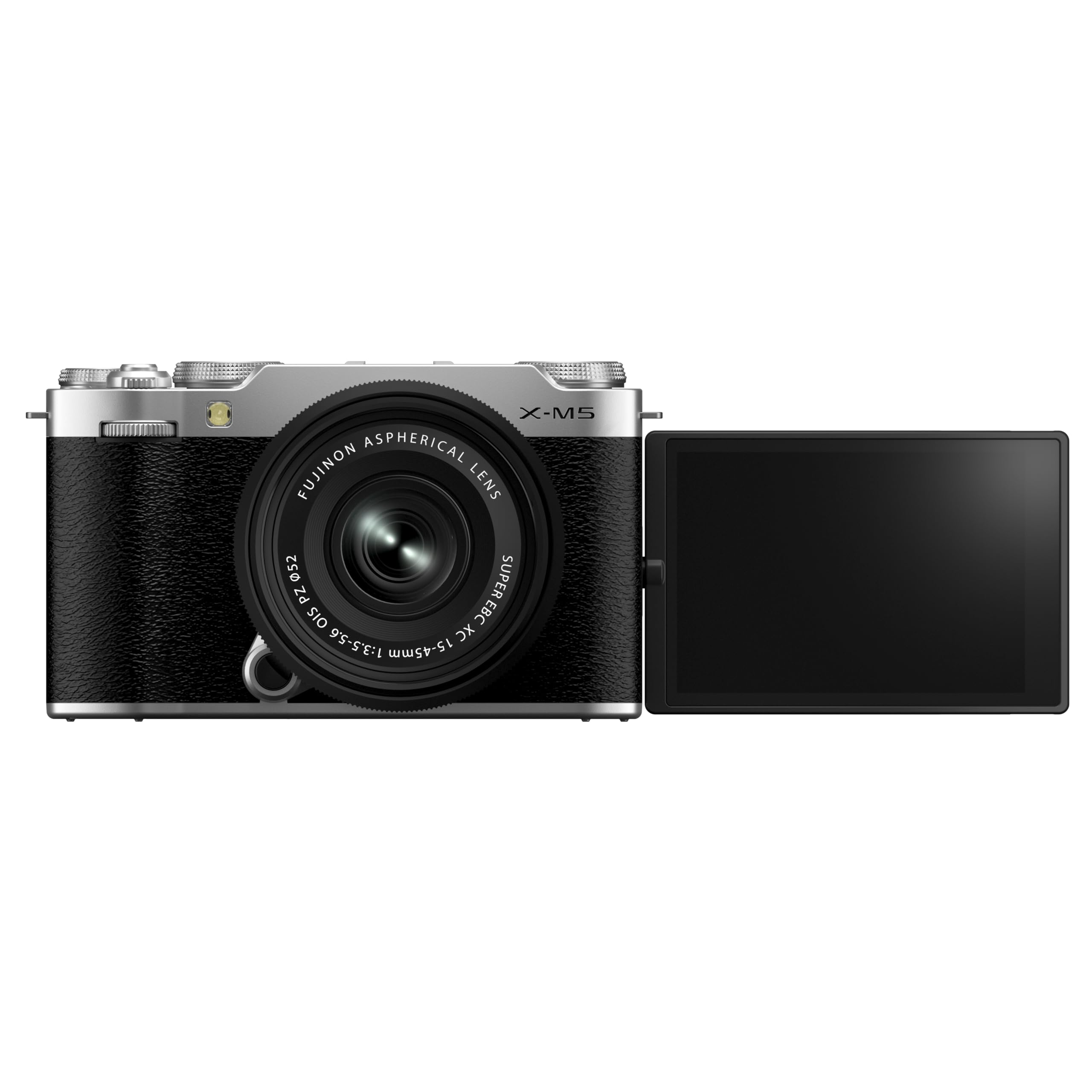 FUJIFILM X-M5 + XC15-45mm Kit Silber