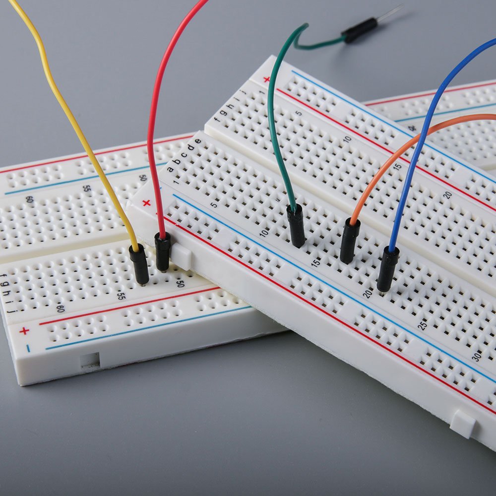 ELEGOO Breadboard 830 Point 3 pezzi Kit Scheda PCB Prototipo Senza Saldatura per Blocchi di Collegamento di Distribuzione Proto Shield per Arduino