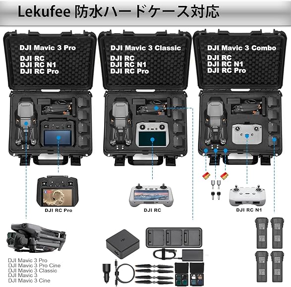 DJI MAVIC PRO +バッテリーx3 +アクセサリー+ケース