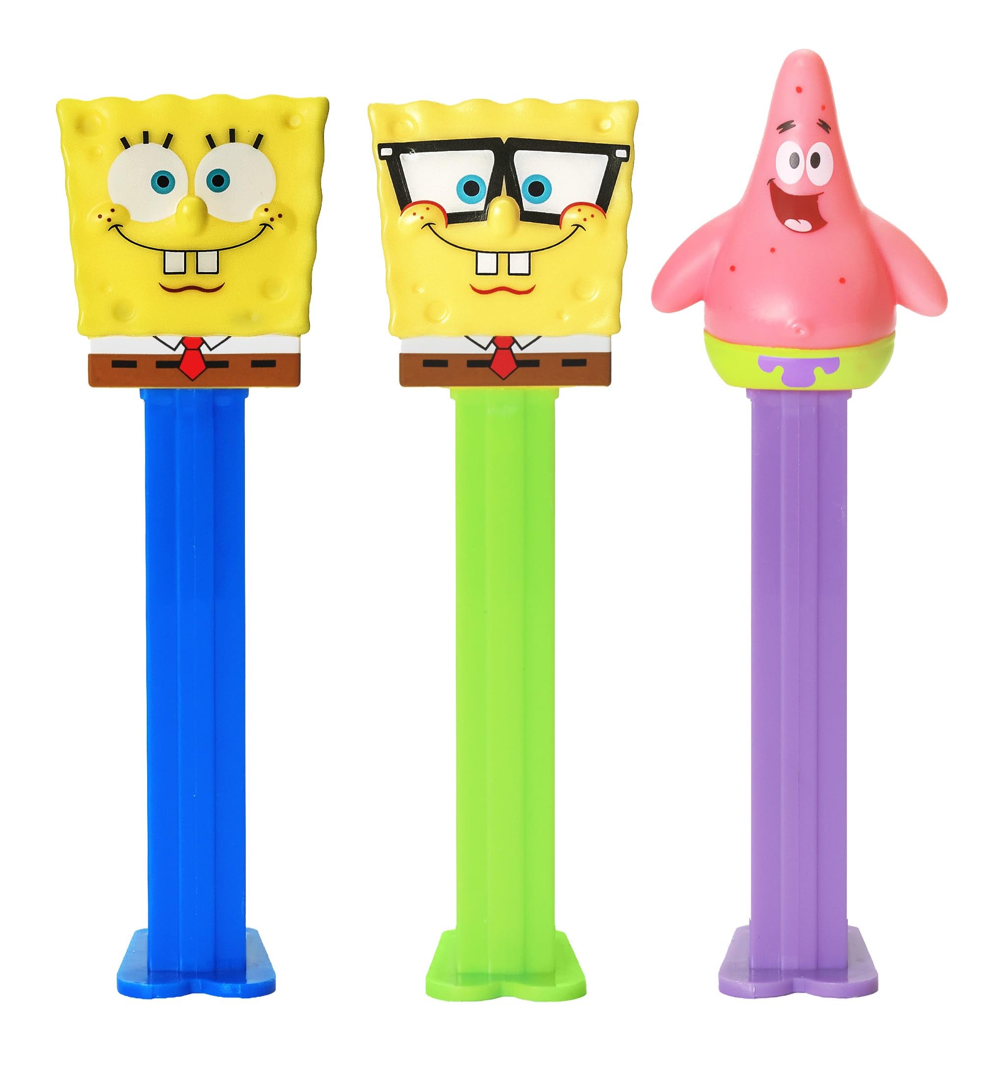 Amazon.com : PEZ Spongebob Candy Dispenser Gift Set | Nerdy