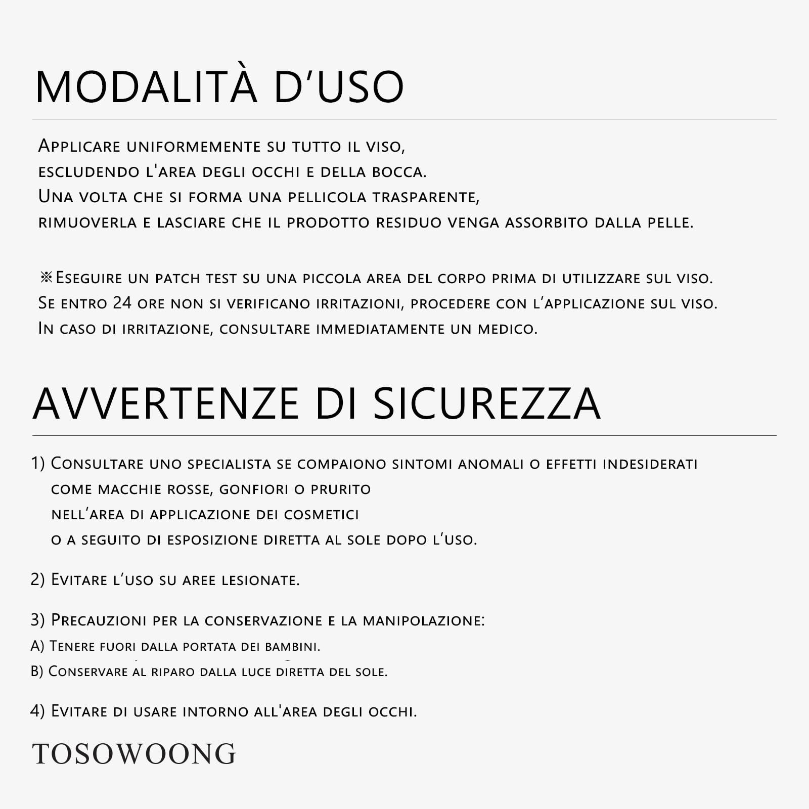 TOSOWOONG Real Collagen Fit, Maschera Viso Peel Off al Collagene Idrolizzato, Effetto Elasticità e Idratazione, Pelle luminosa, Skincare coreana, 50ml