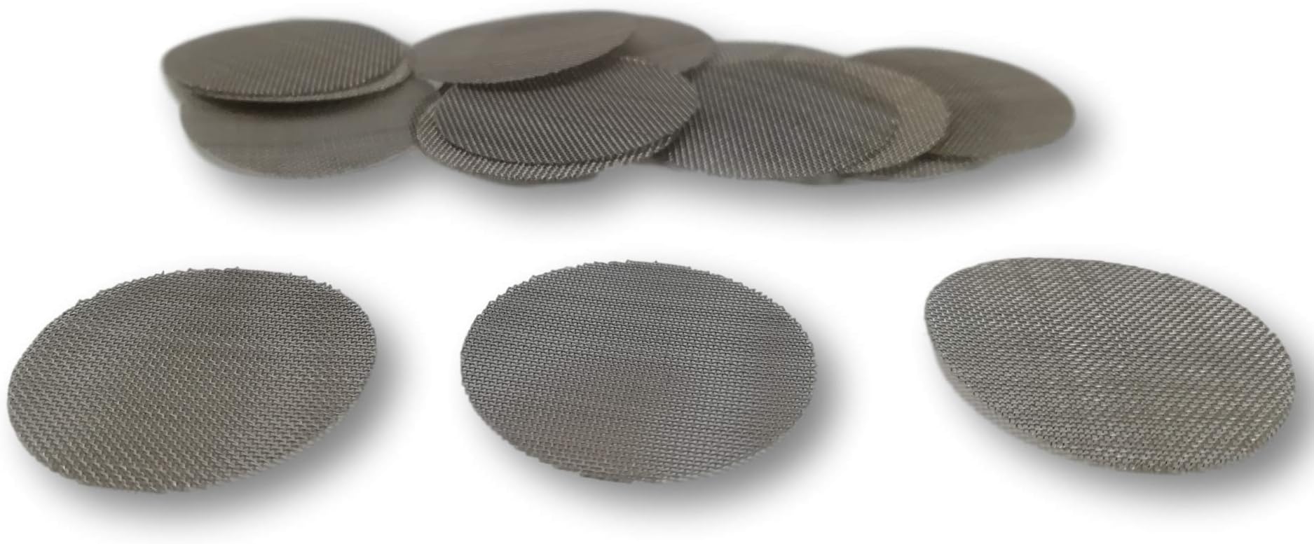 EKNAMighty Vaporizer Sieves Stainless Steel 15 mm Fine Pack of 200 (200 x 15 mm Fine)