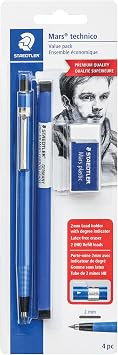 STAEDTLER Mars Technical Mechanical Pencil Set, Blue, 788 SBK4