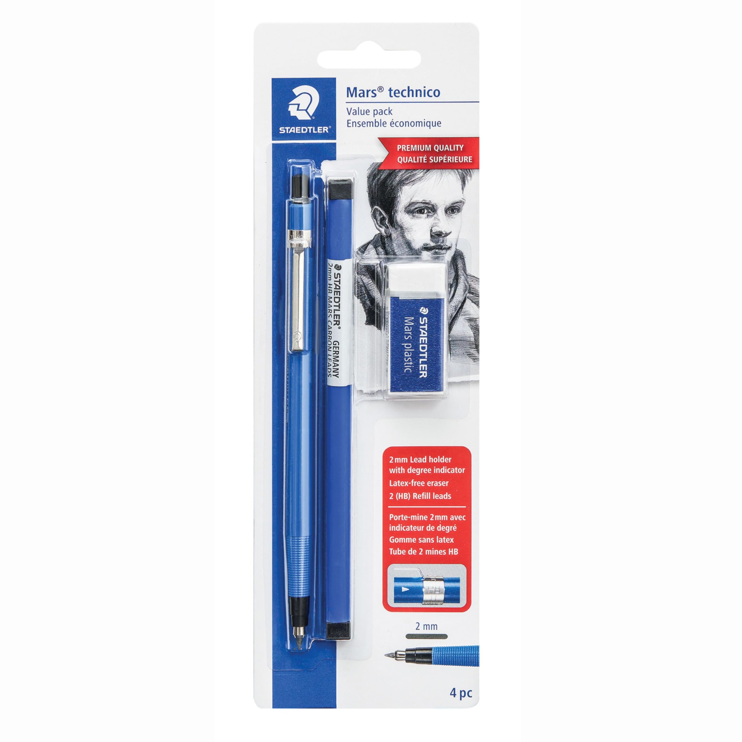 Mars STAEDTLER Technical Pencil Set (780 SBK NA) Blue : Amazon.ca