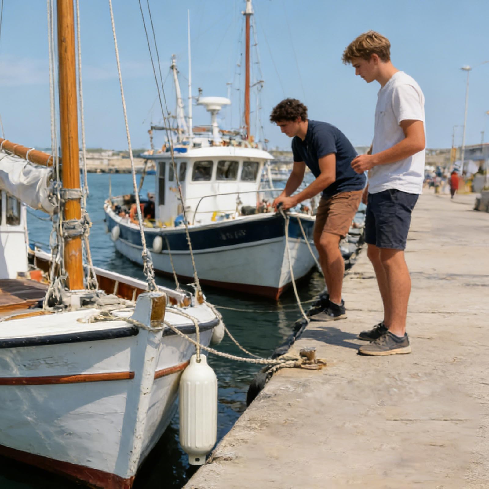 Parabordi per barche Boe gonfiabili per ormeggio nautico | Palle Parabordi Per Barche E Boe per l'su fiumi, per campeggio all'aperto, per viaggi in barca, per yacht, per pontoni e