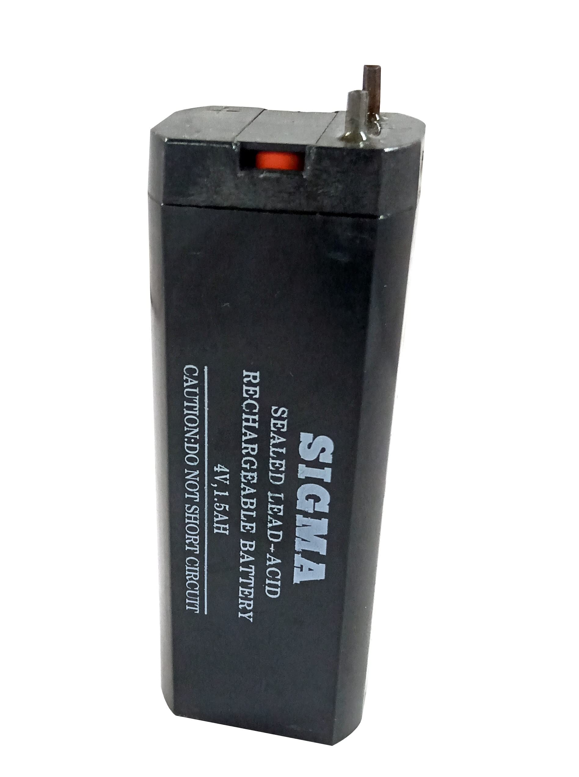 Gloerzz Sealed Lead-Acid Rechargeable Battery 4Volt 1.5Ah for All Purpose Use Set of 1-image-27