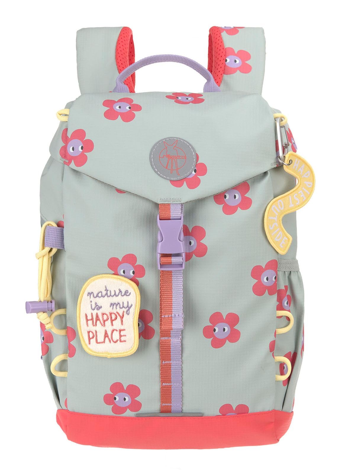 LÄSSIG Rucksack Happy Trails Mini Outdoor Backpack 9L Flower mehrfarbig