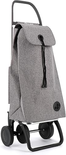 Vista 32 de ROLSER Carrito de compras plegable con ruedas Carrito personal plegable para comestibles Duradero y portátil Coral