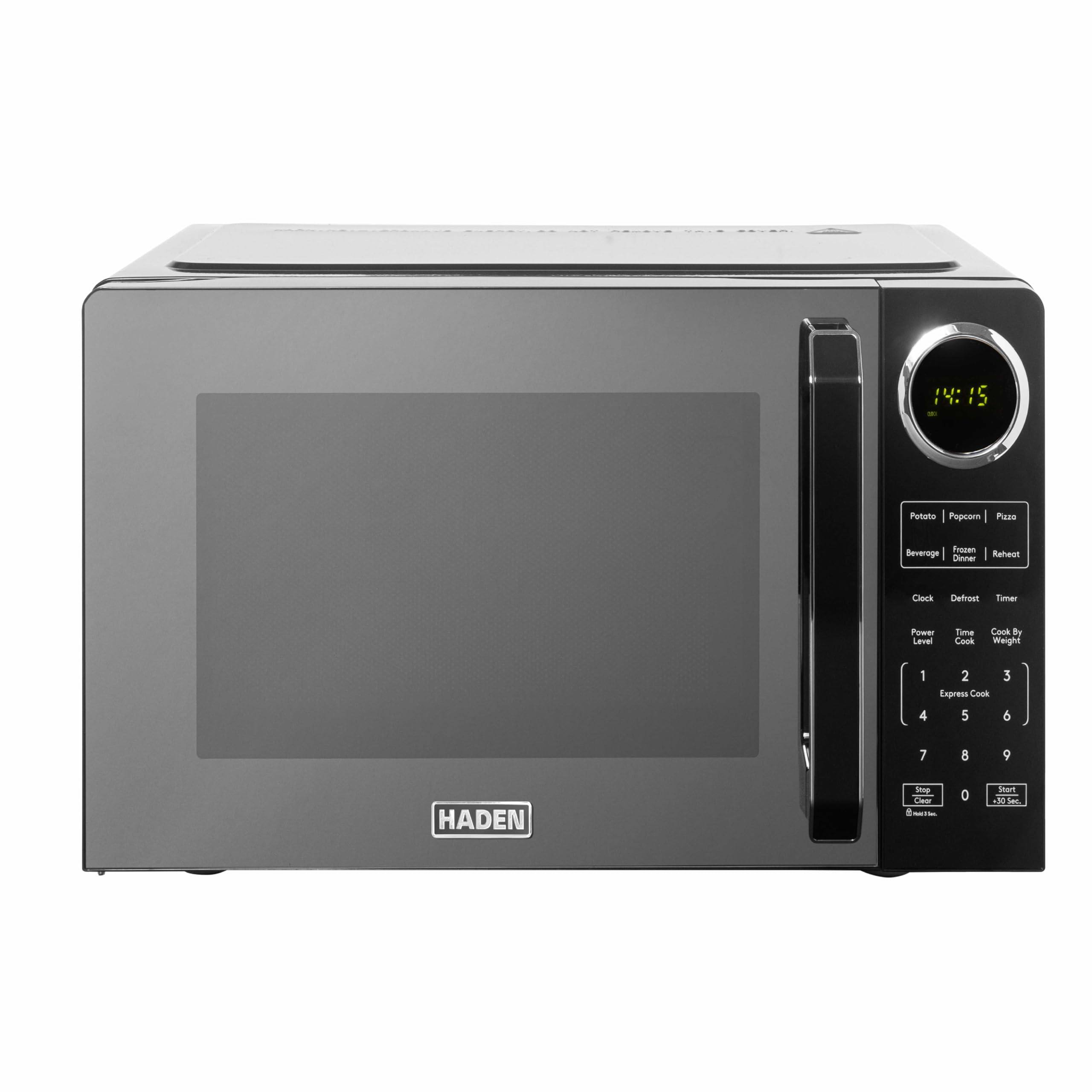 Haden Micorwave Touch Control 23L 900W 10 Power Levels LED Display in Black
