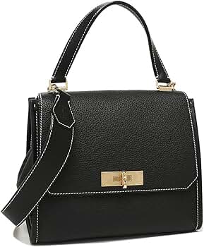 BALLY PLATINA GJACバリー 黒革ハンドバッグ、ショルダーバッグ BALLY PLATINA GJACバリー 黒革ハンドバッグ、ショルダーバッグ