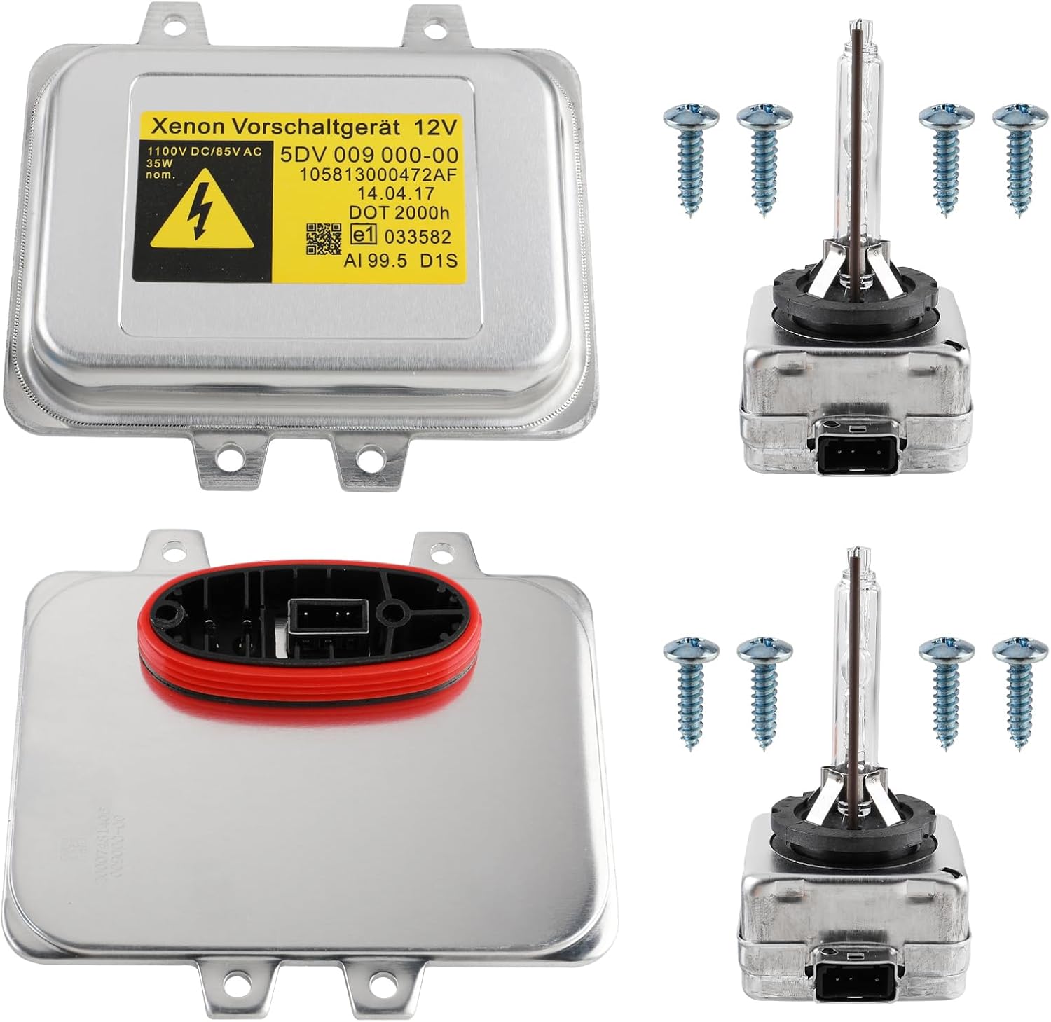 MOTOALL 5DV00900000 Xenon HID Ballast Control Unit Module Fits for BMW 525i X6 750i Mercedes-Benz Lincoln Jaguar Ford Cadillac Escalade Volkswagen for TOUAREG