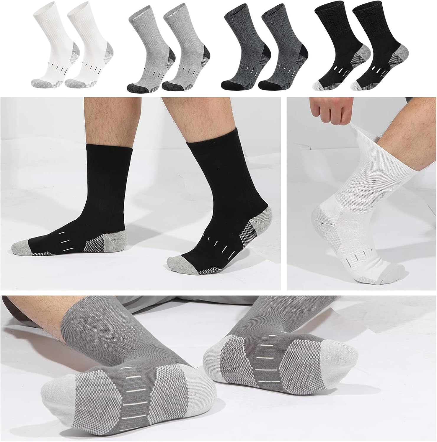 Socks with Cushion for Running Hiking