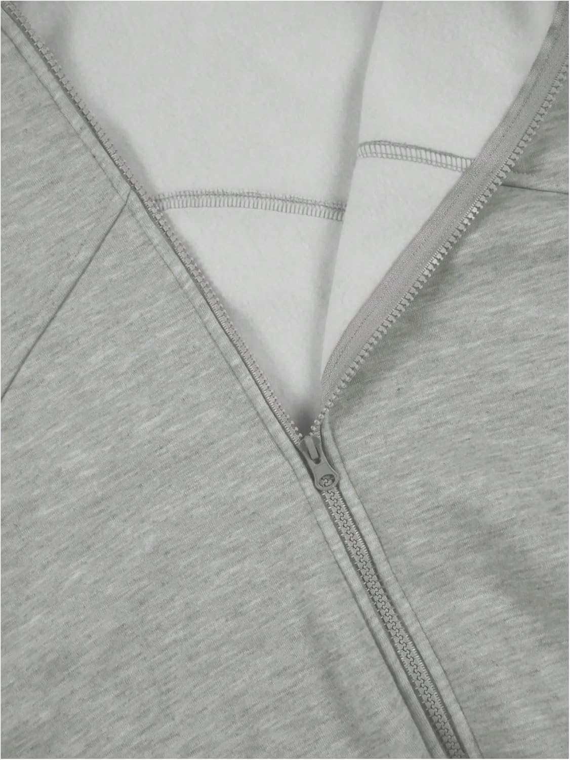 Verdusa Women's Zip Up Hoodies Fall Fashion Outfits Comfrt Hoodie Streetwear Long Sleeve Sweatshirt - Image 4