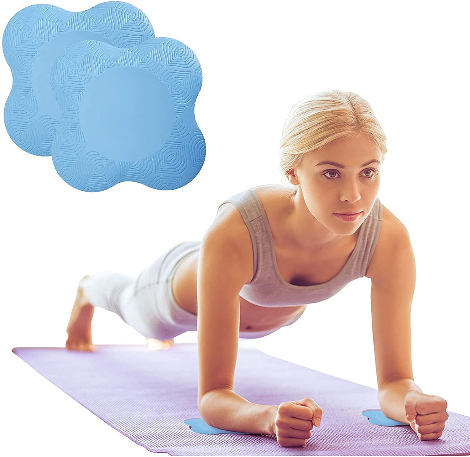 Extra Thick Elbow Cushion Yoga Knee Pads- 2 Pieces