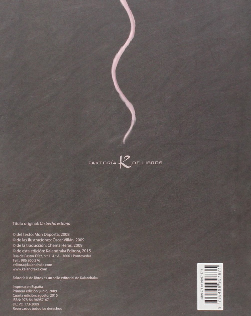 Un bicho extraño (Edic. anterior) (Álbum Infantil)
