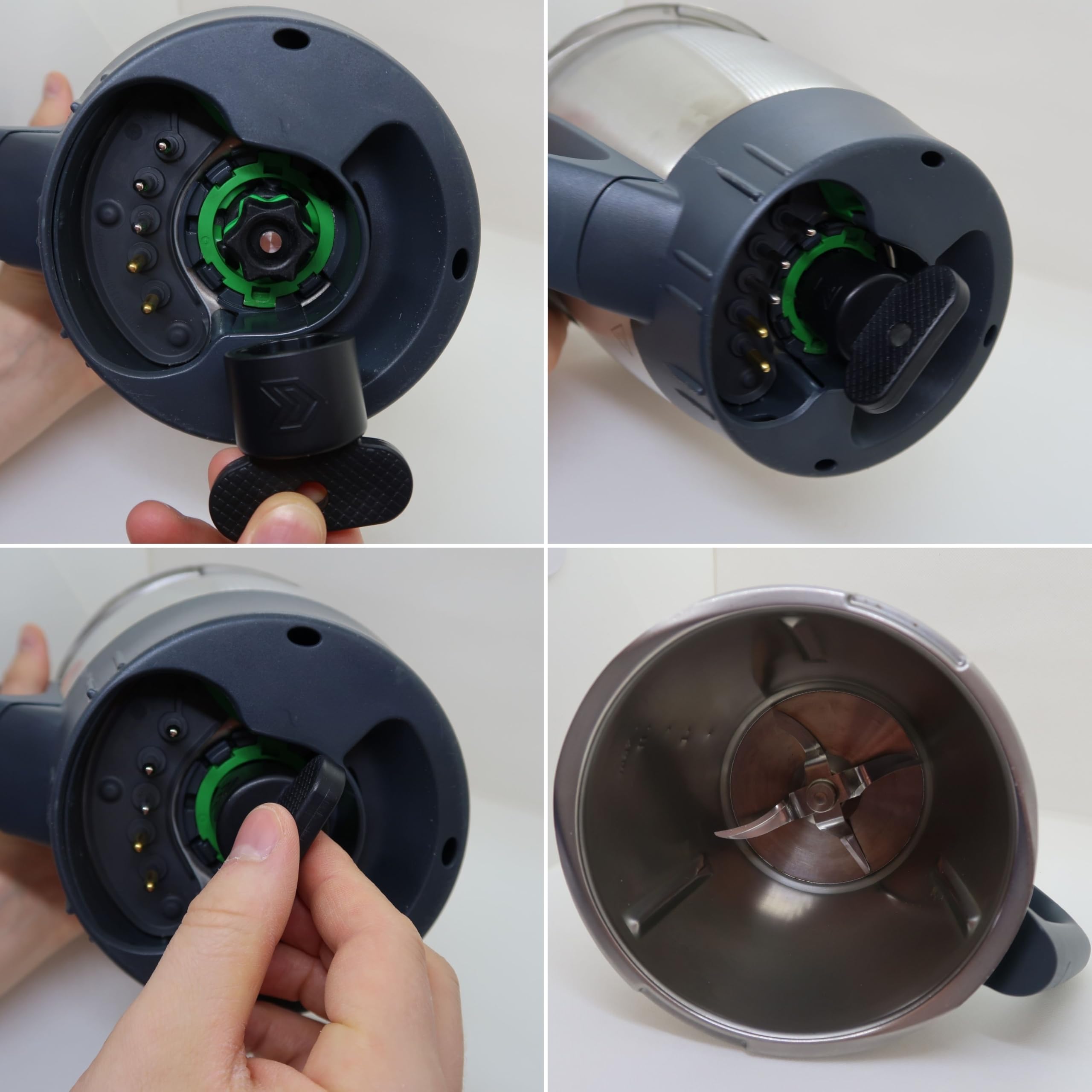 Aieve Décolleur De Pâte Compatible Avec Monsieur Cuisine Smart, Monsieur Cuisine Connect, Robot De Cuisine, Outil De Rotation De La Lame Pour Faciliter Le Retrait De La Pâte Du Bol Mélangeur