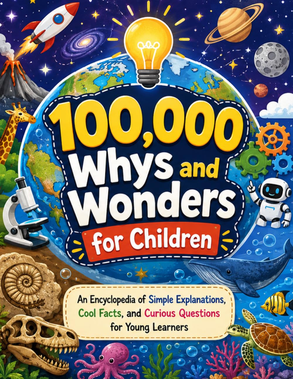 100,000 Whys and Wonders for Children: An Encyclopedia of Simple Explanations, Cool Facts, and Curious Questions for Young Learners