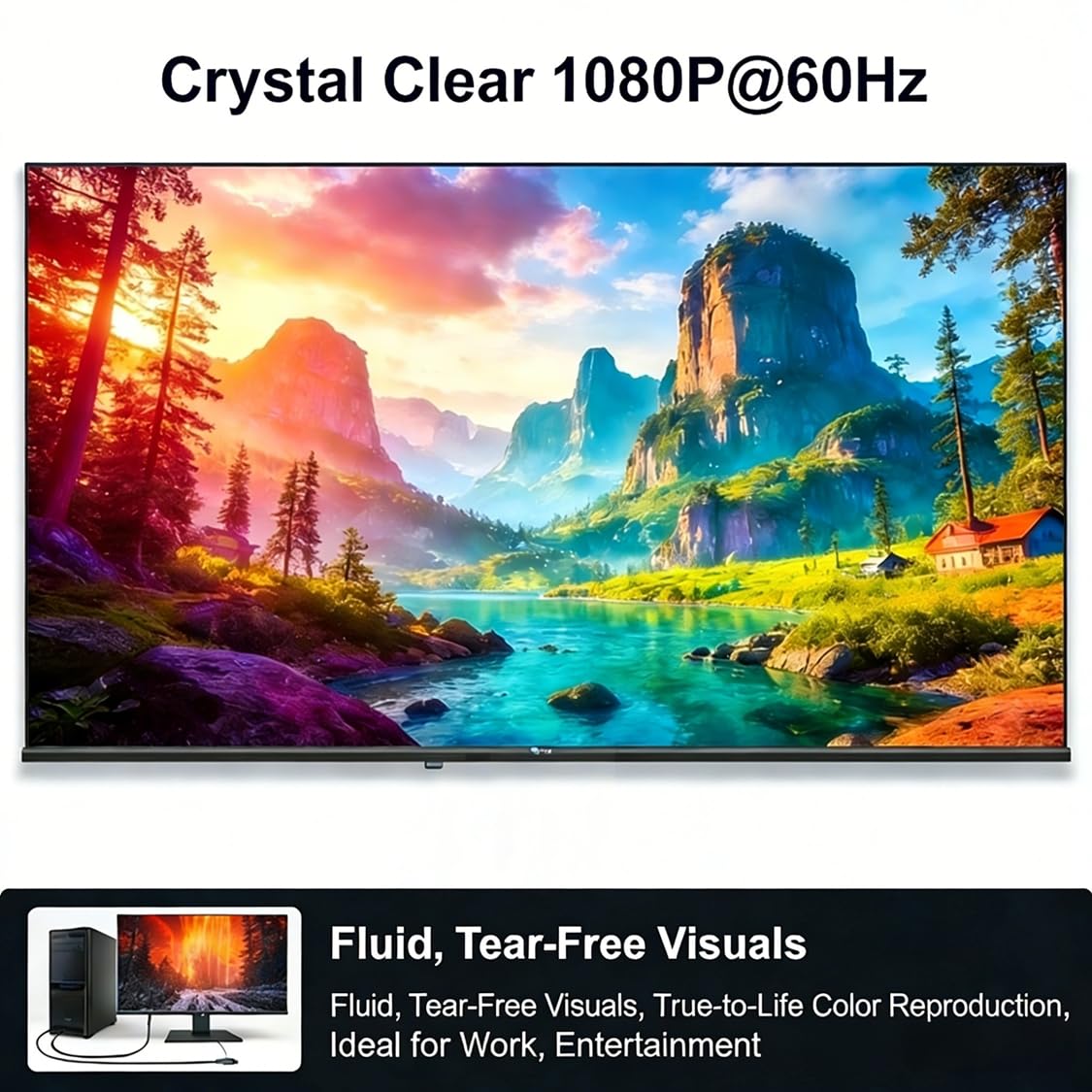 DisplayPort to VGA Cable 10FT, 5 Pack Gold-Plated Male to Male DP to VGA Cord Supports 1080P@60Hz, Compatible with Computer, Laptop, Monitor, Projector and HDTV