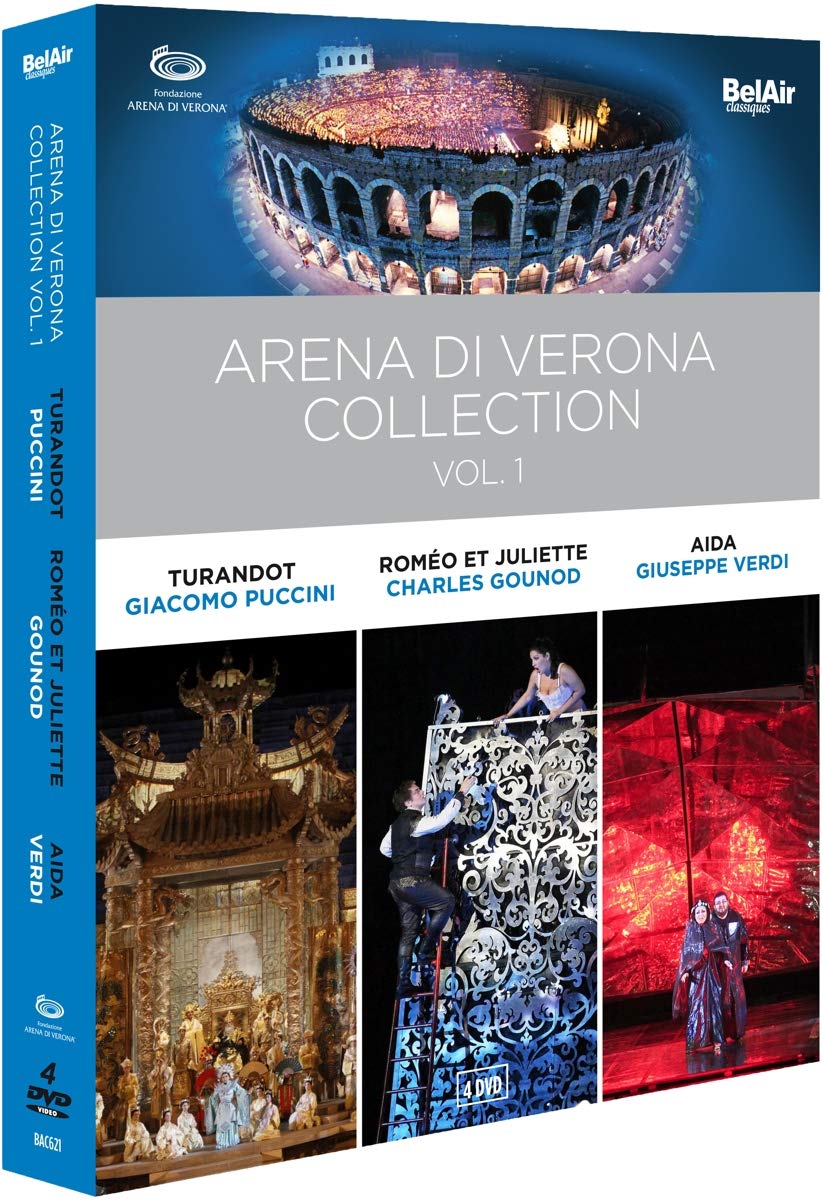 Arena Di Verona Box Vol.1 [Various] [Bel Air Classiques: BAC621] [DVD] [2019] [NTSC]