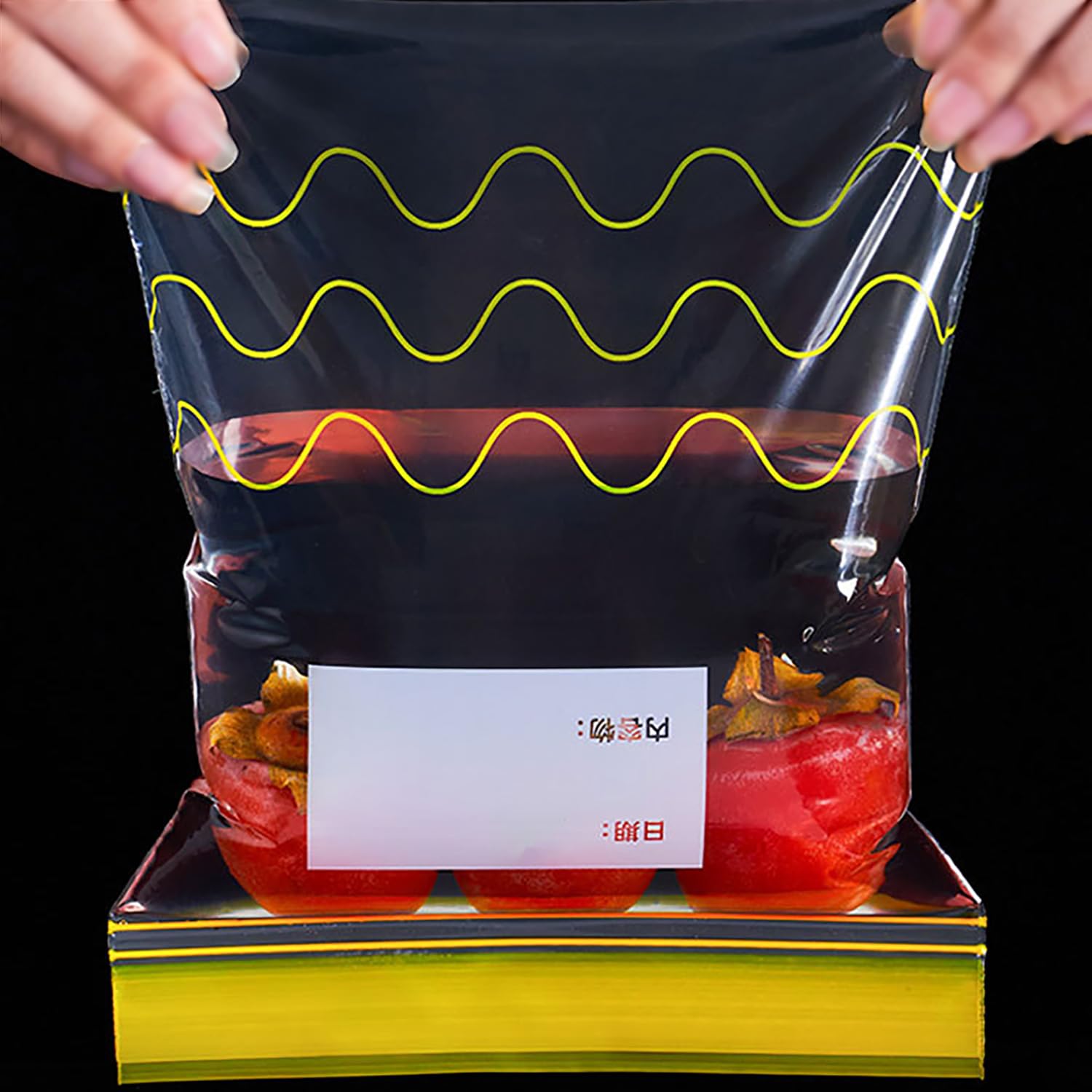 Sacchetti Freezer zip Sacchettier Alimenti - Confezione da 36 Pezzi, Apri E Chiudi Congelatore Gelo per Alimenti, per Mantenere gli Alimenti Freschi e Gustosi più a Lungo