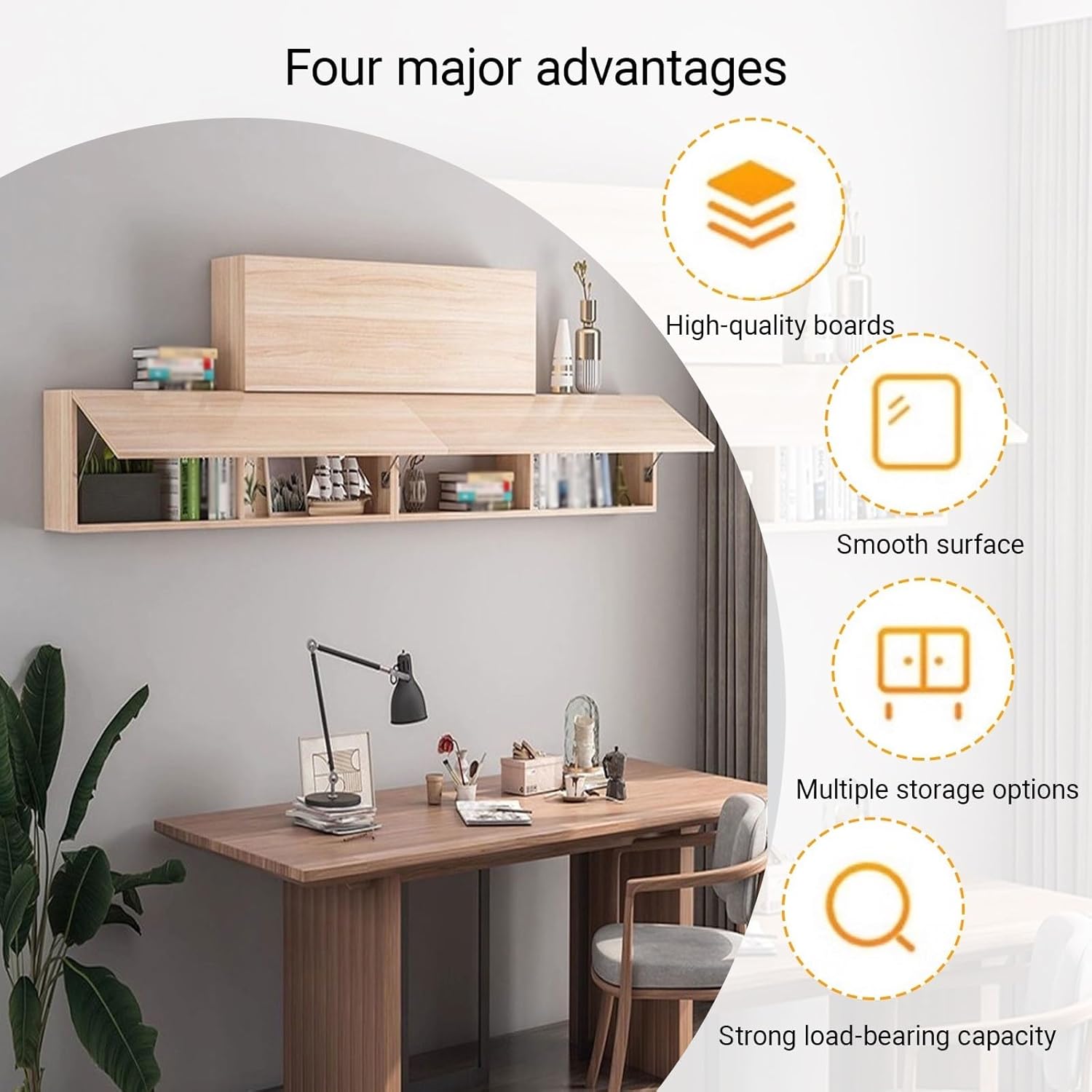 Wall Cabinet with Doors, Kitchen Wall Cabinets Storage, Wall Mounted Kitchen Cabinets with Doors and Shelves, Wall Mount Cabinets for Kitchen, Bathroom Wall Cabinets with Doors, Wall Storage Cabinets