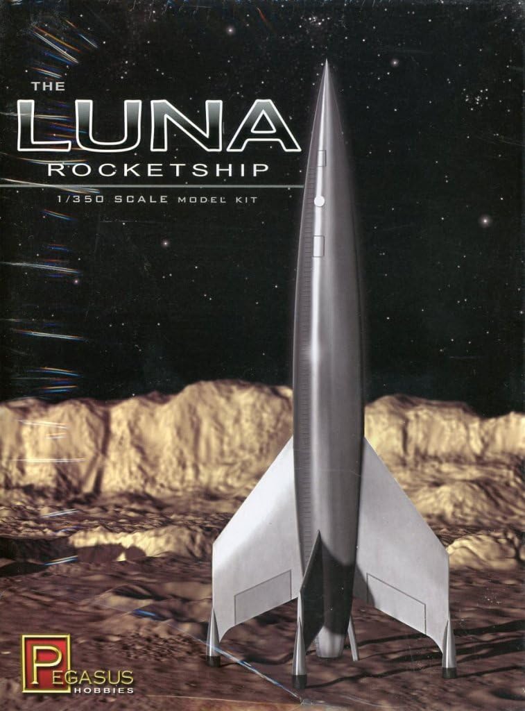 Pegasus Hobbies 1:350 The Luna Rocketship Plastic Model Kit #9110