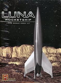 Pegasus Hobbies 1:350 The Luna Rocketship Plastic Model Kit #9110