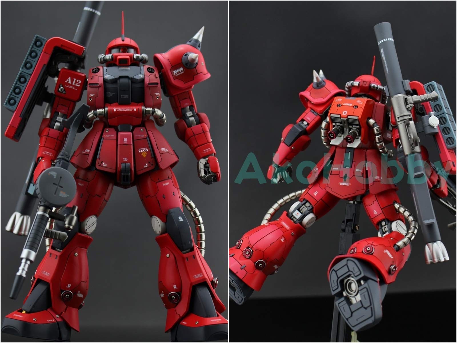 Amazon | MG 1/100 THE ORIGIN MS-06S シャア・アズナブル専用 ザクII 