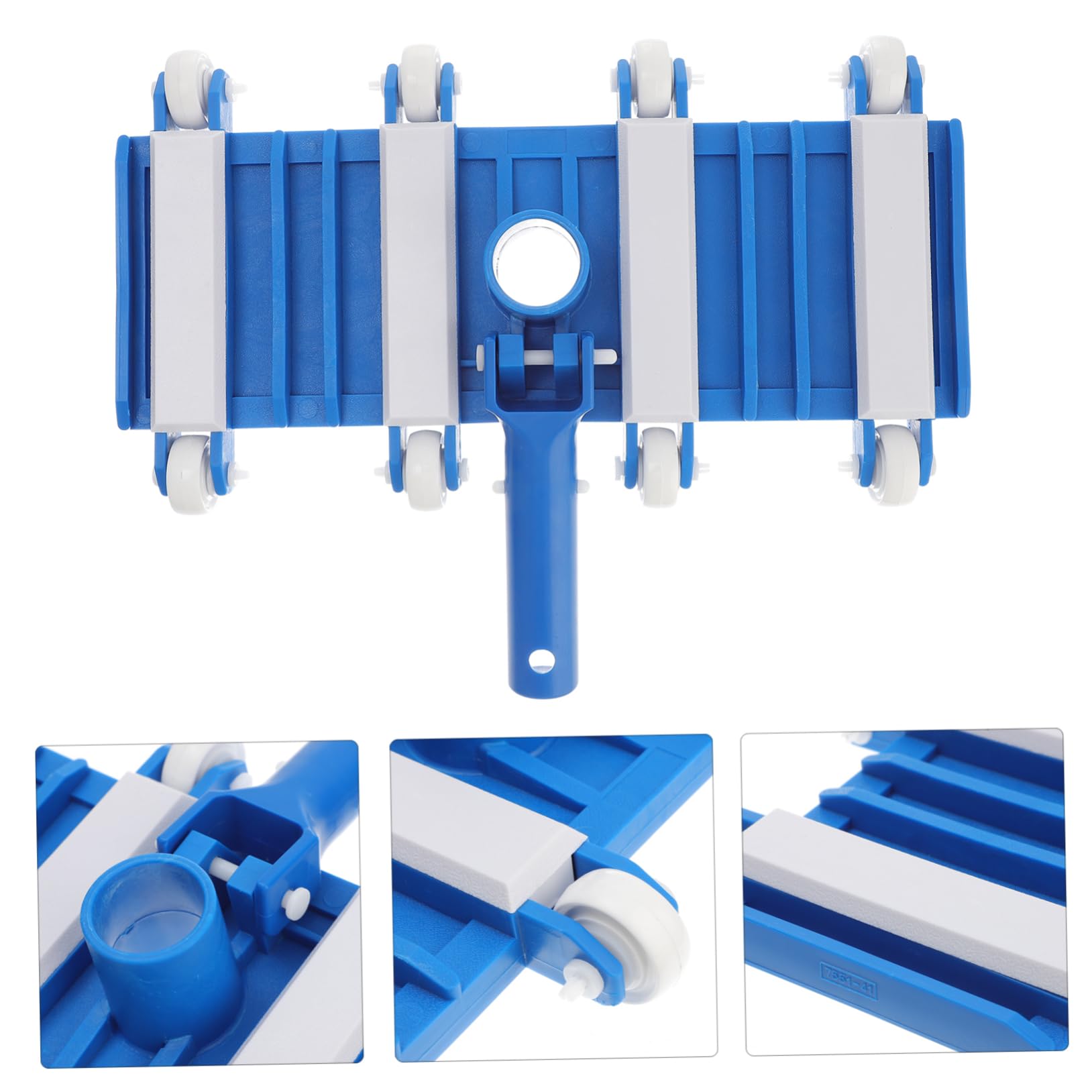 Yardwe Cabezal De Succión De Piscina Manual Con Limpiador, Piezas De Vacío, Cepillo Para Aspiradora De Mano y Cabezal De Limpieza Abdominales