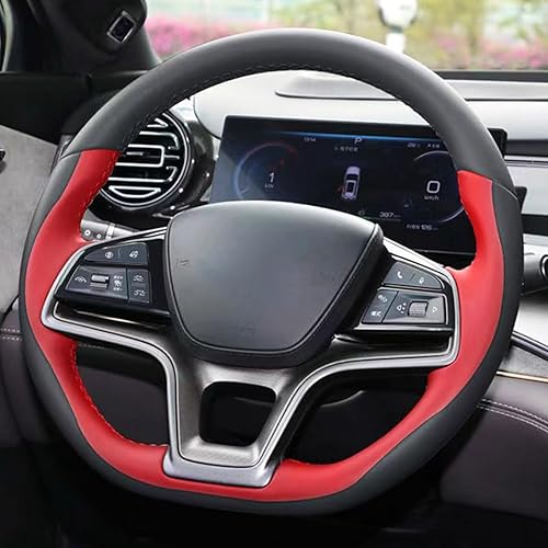 Miniatura 2 de Fundas de volante para BYD Song Plus Dmi Song Pro EV New Energy Qin Plus, cubierta personalizada para volante de automóvil