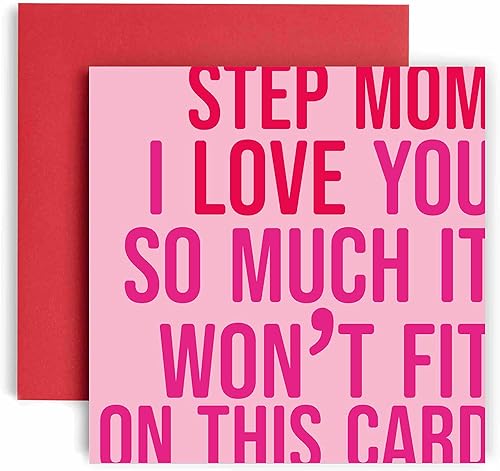 Miniatura 2 de Huxters Tarjetas de cumpleaños para mujer, tarjeta de cumpleaños con texto en inglés "I Love You Aunty" para ella, divertida tarjeta feliz para tía