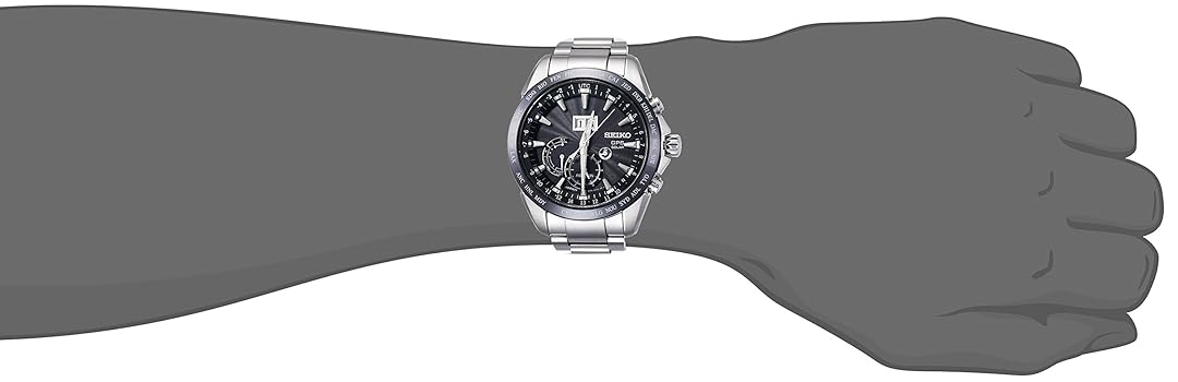 SEIKO アストロン GPSソーラー ビッグデイト SBXB149 dショッピング |アストロン セイコー ビッグデイト チタン