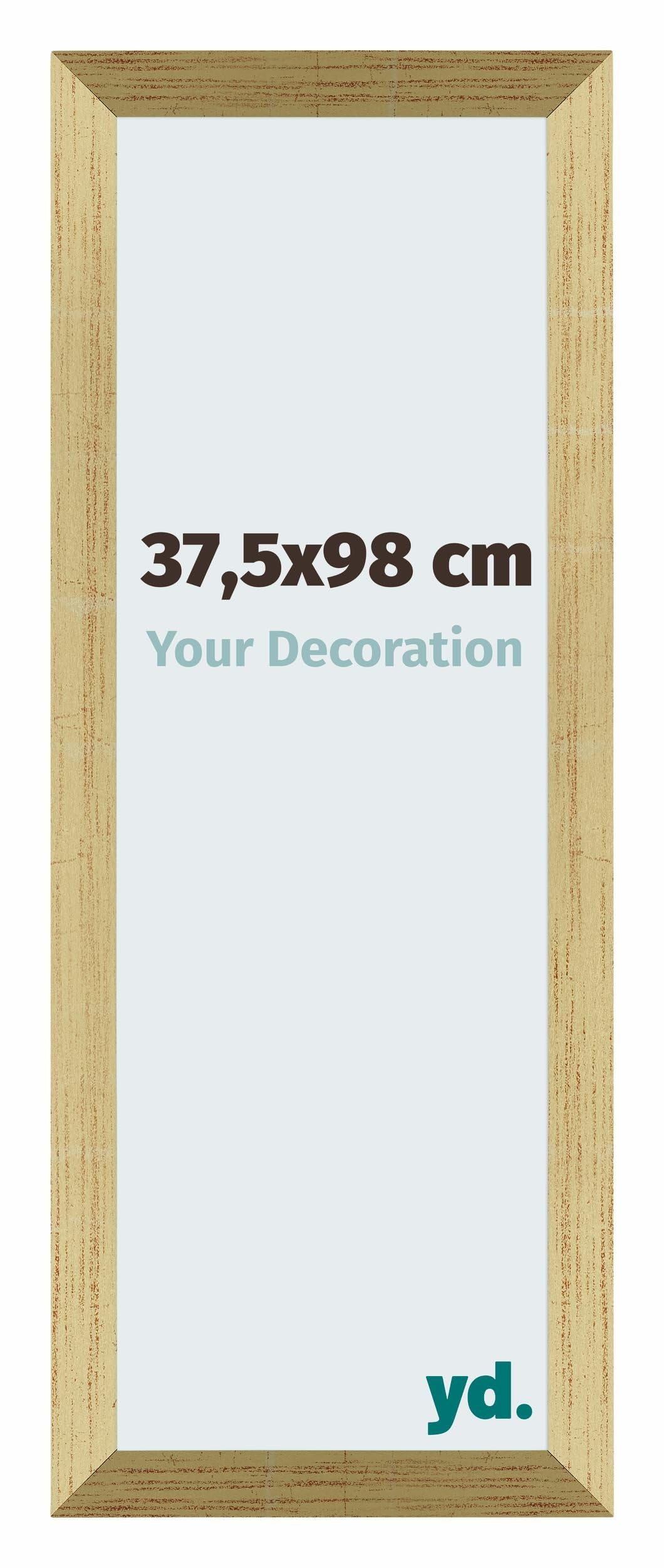 Your Decoration - Puzzle frame 37,5x98 - Gold Shiny - Puzzle frame 1500-2000 Pieces - MDF Photoframe - Mura