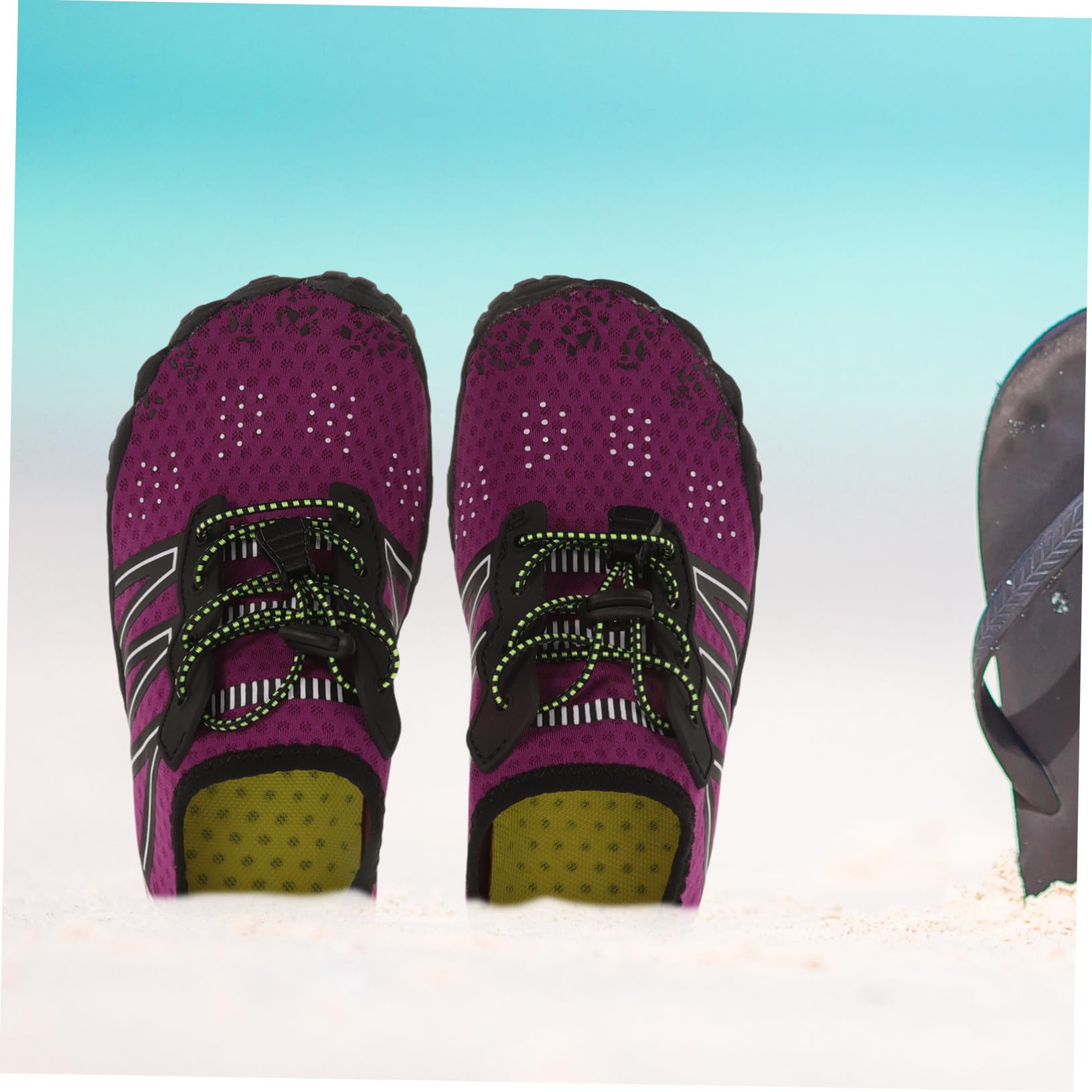 Healeved Leichte Schnell Trocknende Wasserschuhe Unisex Langlebige Badeschuhe für Herren Damen rutschfest Atmungsaktiv Geeignet für Strand Pool Fluss und Outdoor aktivitäten