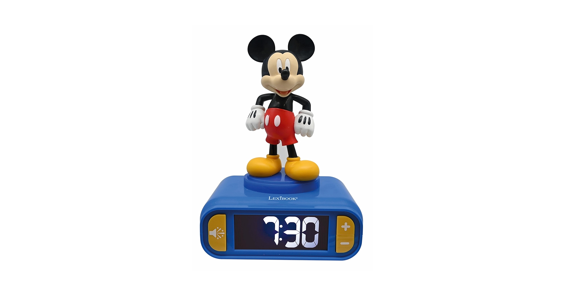 Amazon.com: LEXiBOOK, Disney Mickey, Mickey Nightlight Alarm Clock