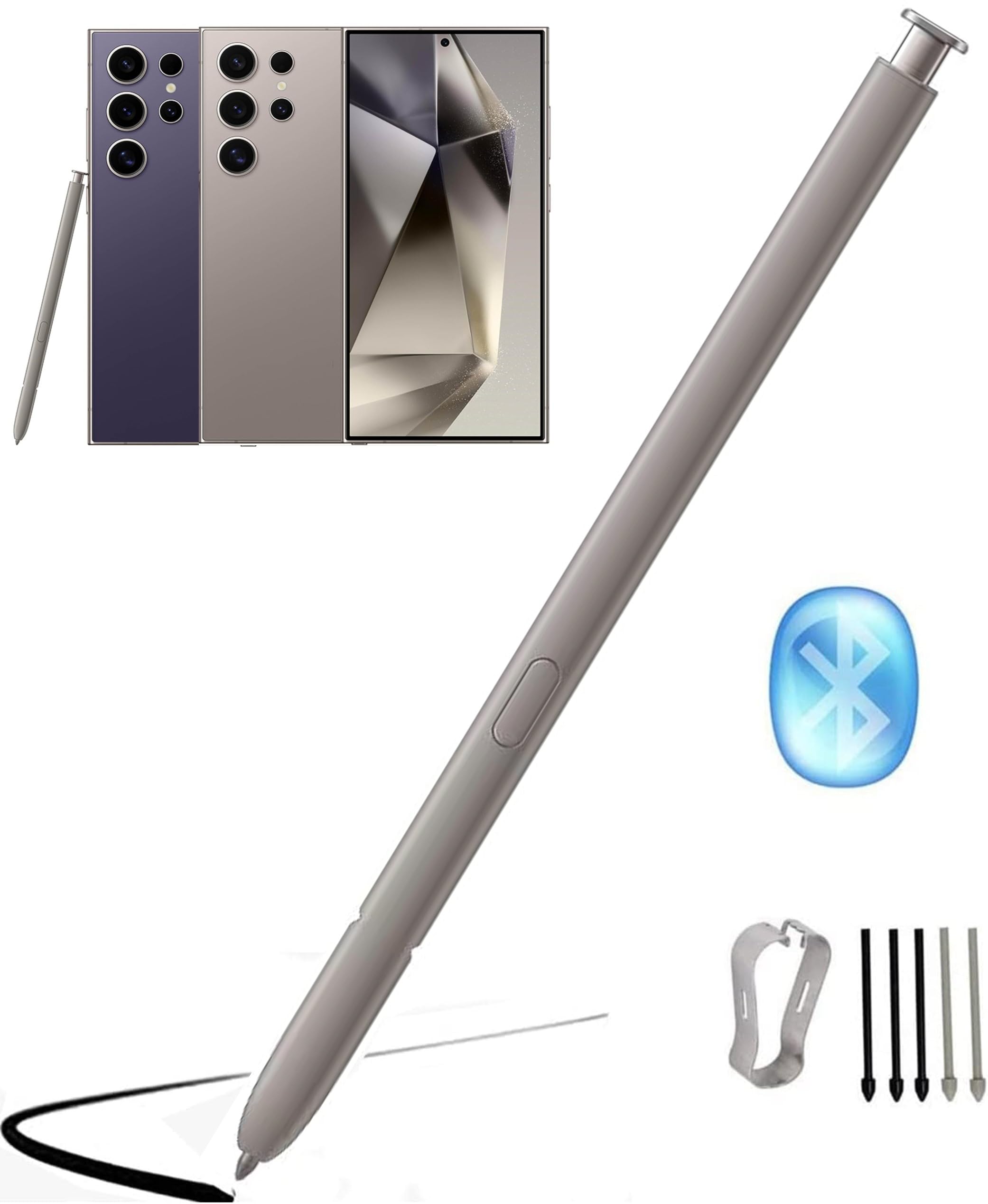 Amazon.in: Buy Galaxy S24 Ultra S Pen [WithBluetooth] Replacement