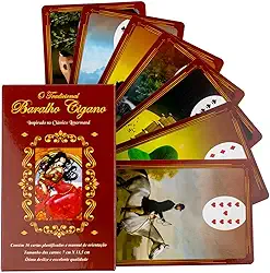 Baralho Cigano Lenormand 36 Cartas Plastificadas + Presente