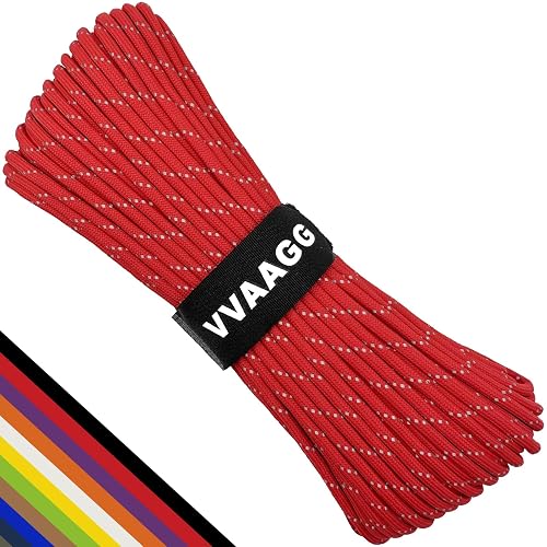 VVAAGG Reflective 550 Paracord 4mm