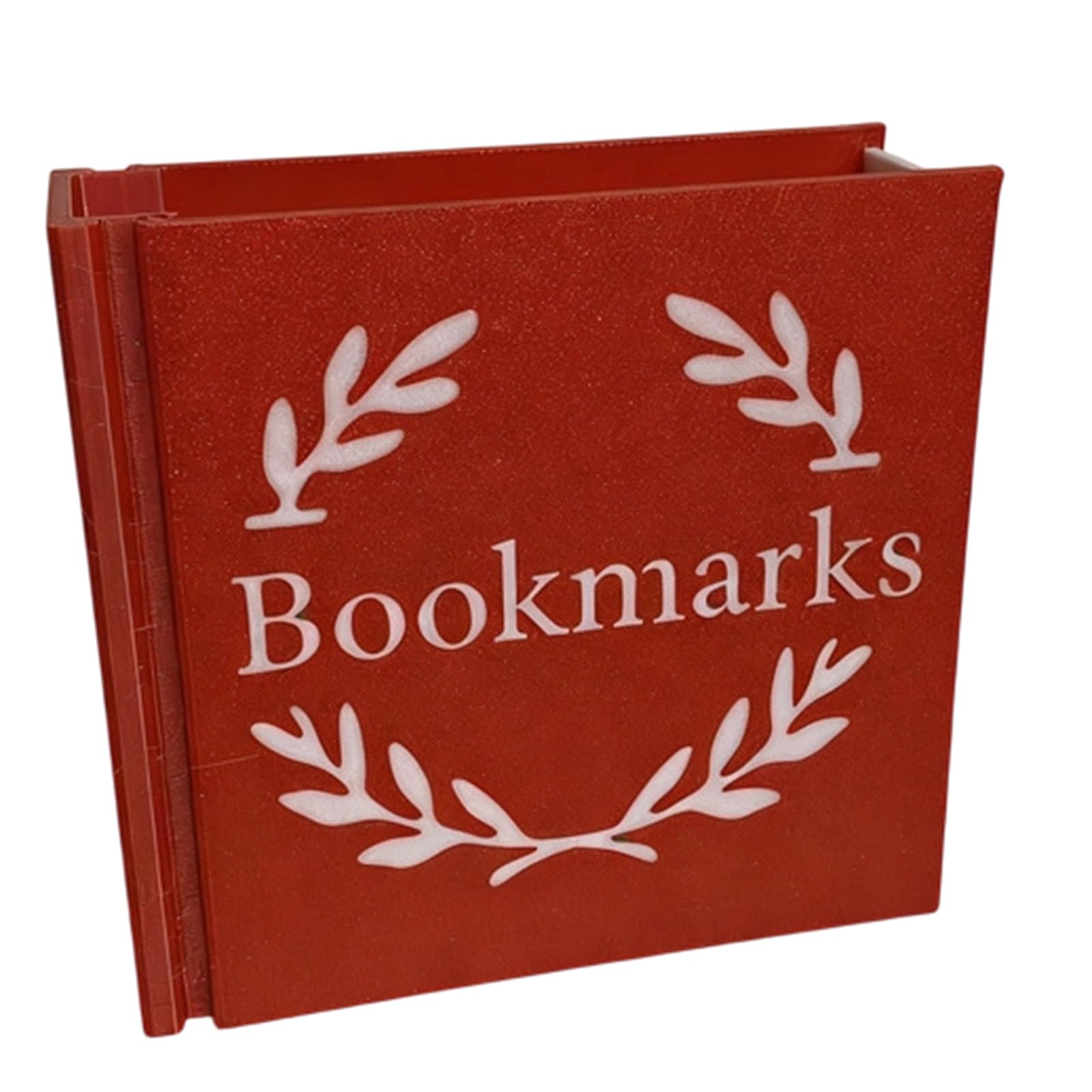 Space Saving 3D Bookmarks Stand for Shelf Desktop Bookmarks Organiser for Book Markers Reading Aid Arrangement 85x85mm Stand