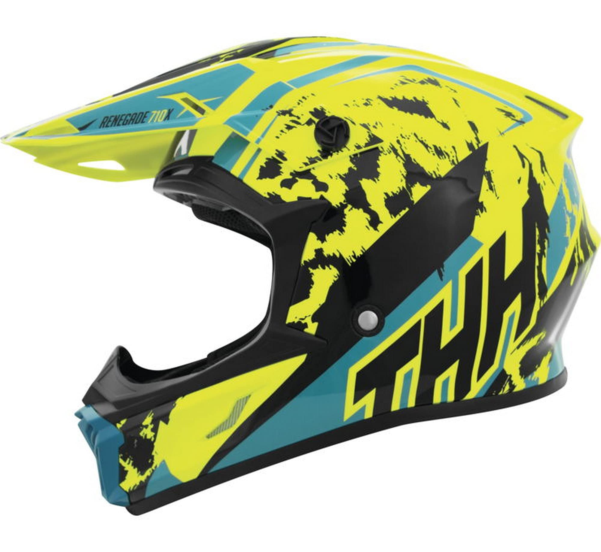 TAM ハイレベル Amazon.com: Thh Helmets T710X Renegade Helmet Large Yellow/Blue
