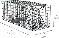 Vista 3 de Trampa de ardilla viva resistente para animales humanos (no requiere montaje)