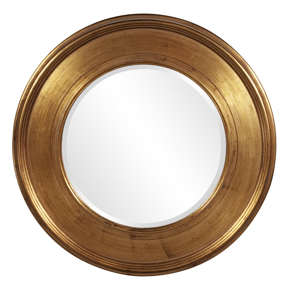Howard Elliott Valor Mirror, Gold Leaf