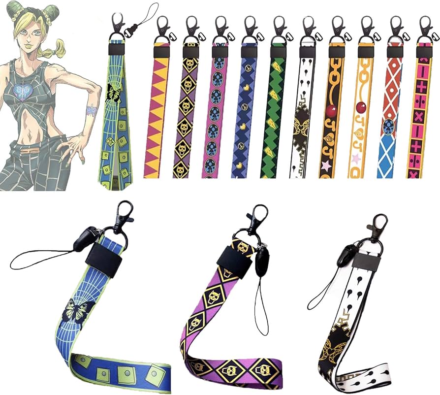 Amazon.co.jp: カードケース 携帯 ストラップ ジョジョ 空條承太郎 空